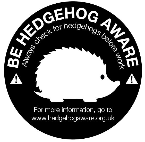 Be Hedgehog Aware Sticker